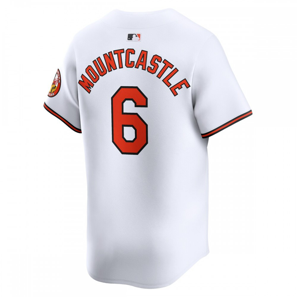 Ryan Mountcastle Baltimore Orioles Home Limited Player Jersey - White-Pro Kit Vault | Brand New 26/27 Sports Jerseys