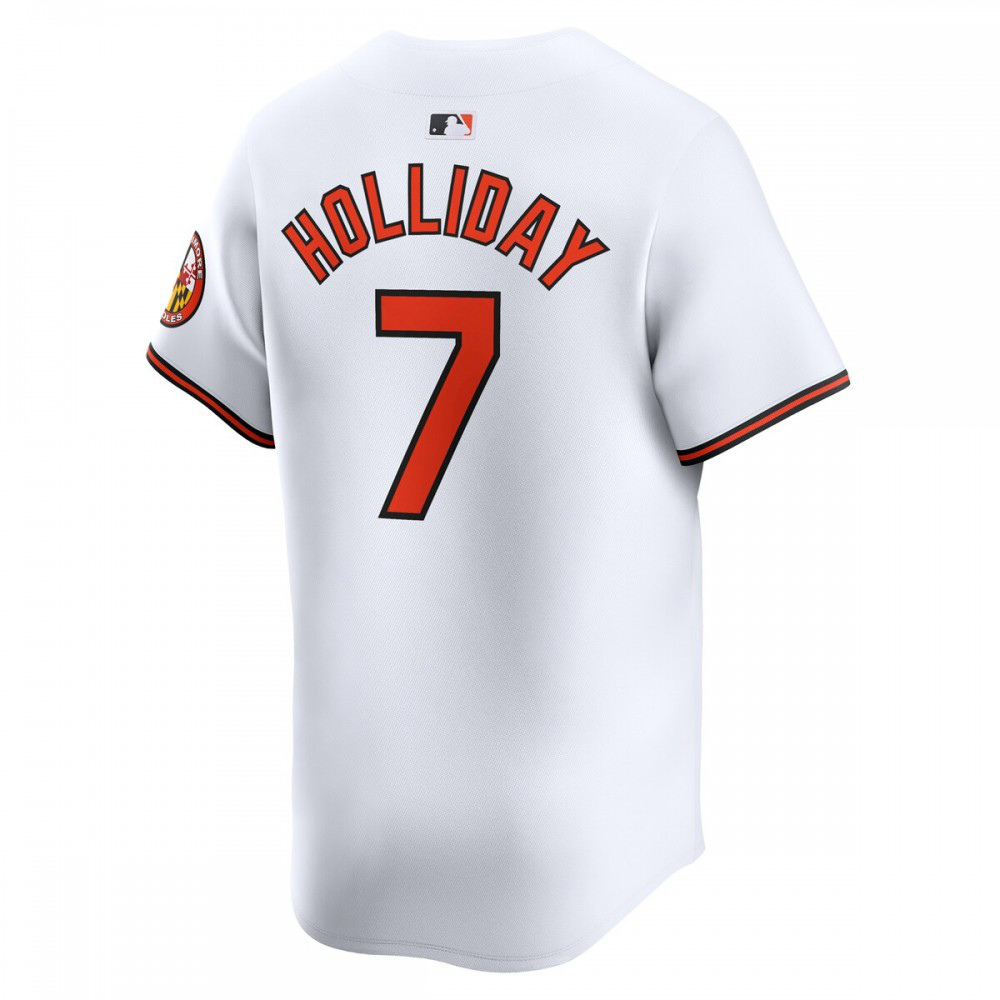 Jackson Holliday Baltimore Orioles Home Limited Player Jersey - White-Pro Kit Vault | Brand New 26/27 Sports Jerseys