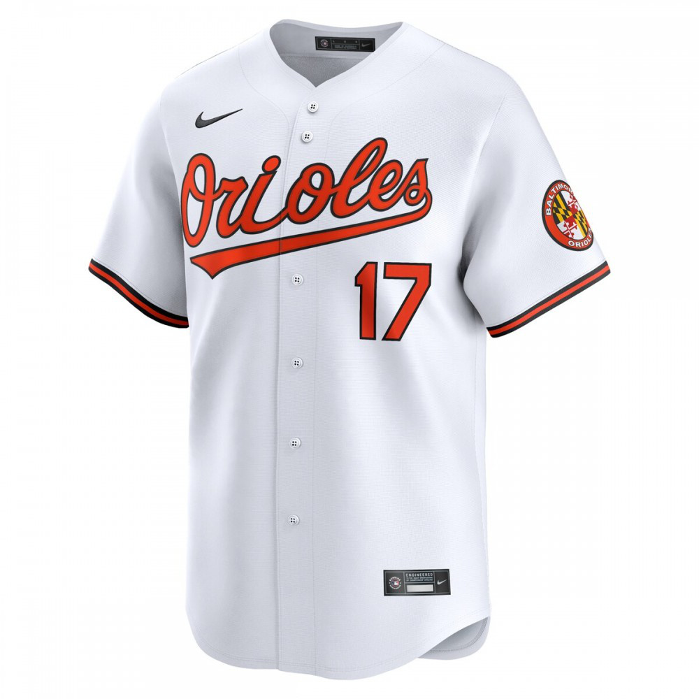 Colton Cowser Baltimore Orioles Home Limited Player Jersey - White-Pro Kit Vault | Brand New 26/27 Sports Jerseys