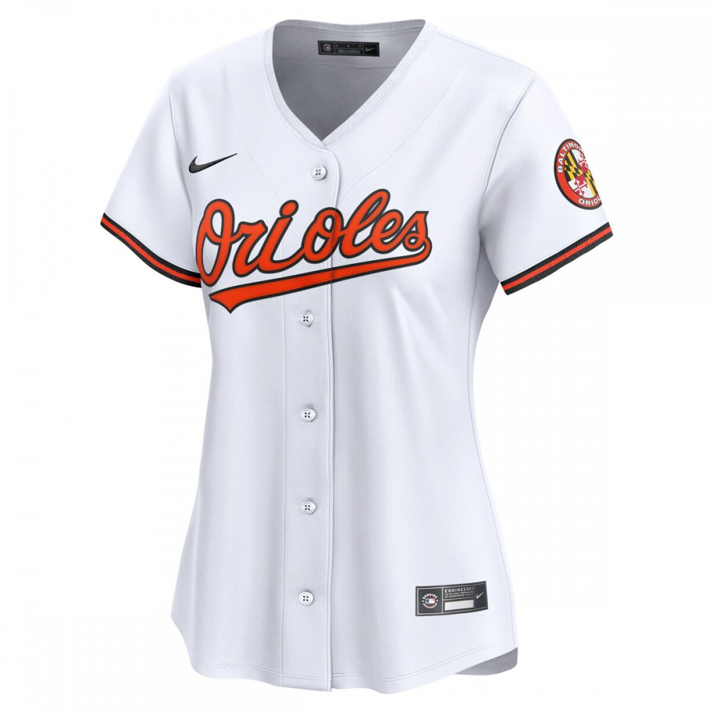 Baltimore Orioles Women's Home Limited Jersey - White-Pro Kit Vault | Brand New 26/27 Sports Jerseys