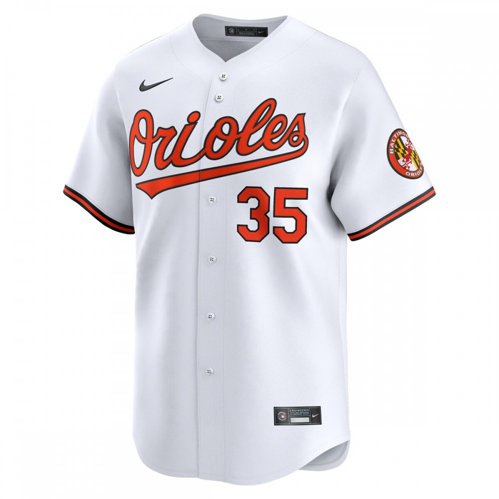 Adley Rutschman Baltimore Orioles Youth Home Limited Player Jersey - White-Pro Kit Vault | Brand New 26/27 Sports Jerseys
