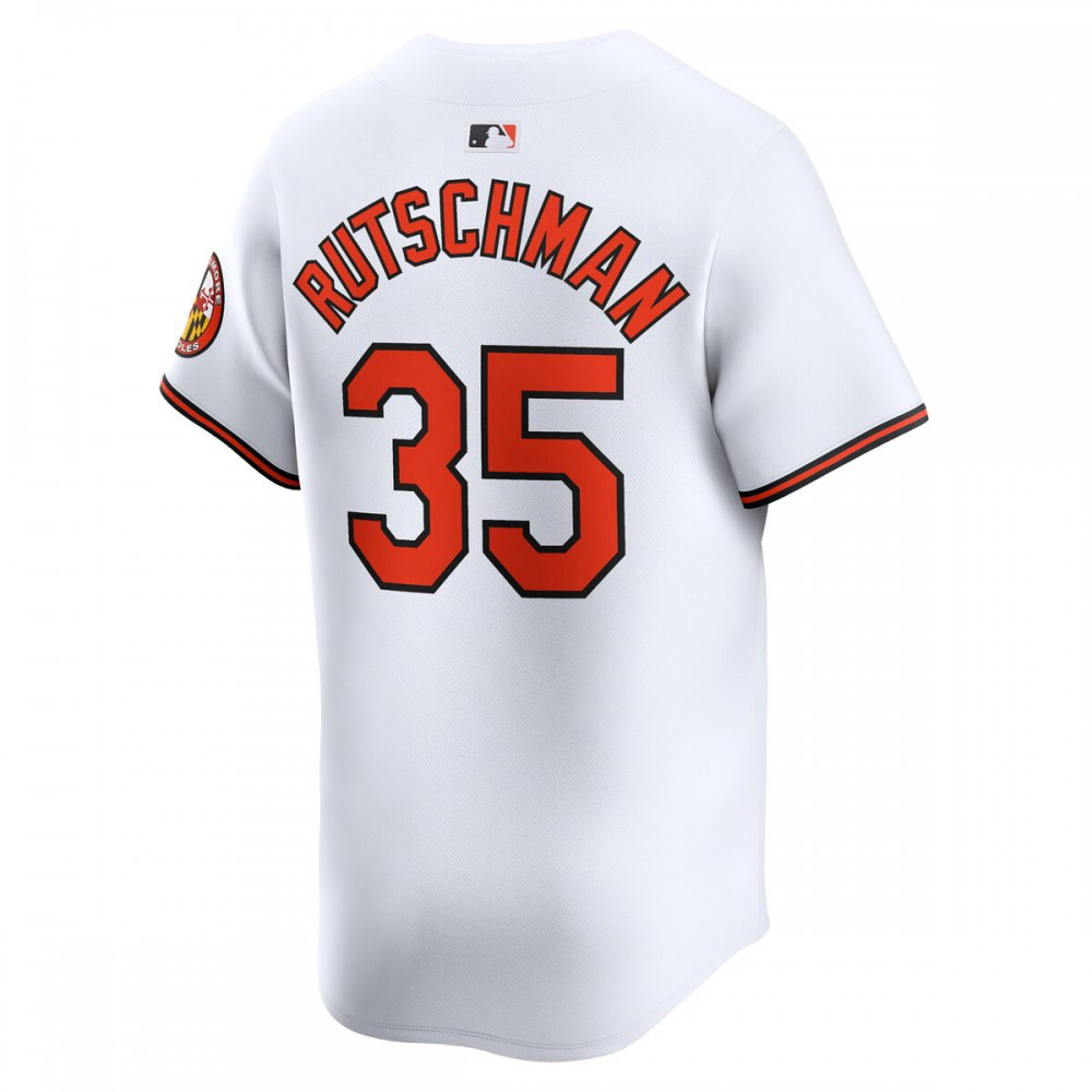 Adley Rutschman Baltimore Orioles Youth Home Limited Player Jersey - White-Pro Kit Vault | Brand New 26/27 Sports Jerseys