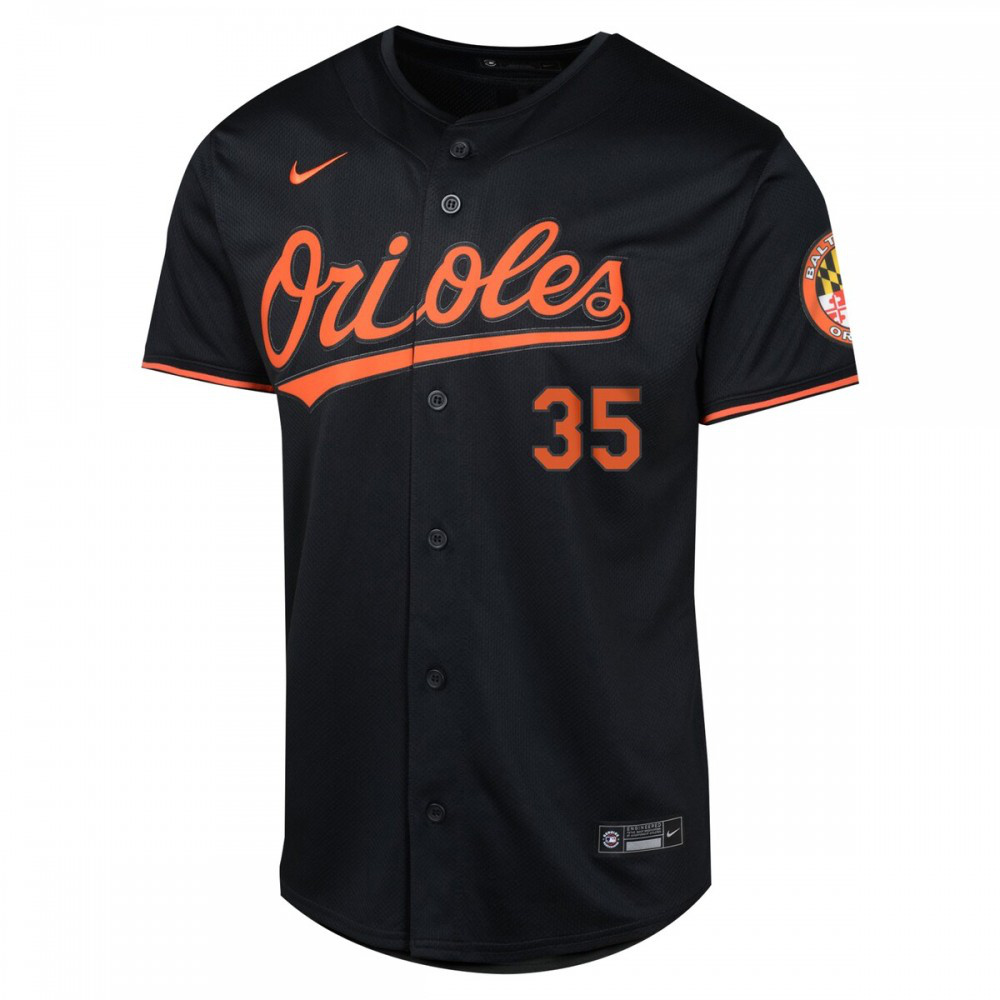 Adley Rutschman Baltimore Orioles Youth Alternate Limited Player Jersey - Black-Pro Kit Vault | Brand New 26/27 Sports Jerseys