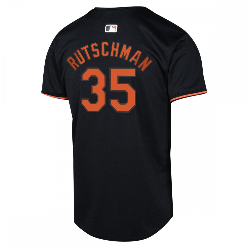 Adley Rutschman Baltimore Orioles Youth Alternate Limited Player Jersey - Black-Pro Kit Vault | Brand New 26/27 Sports Jerseys