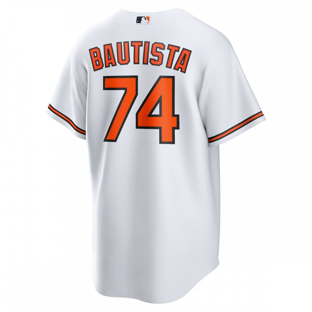 Felix Bautista Baltimore Orioles Replica Player Jersey - White-Pro Kit Vault | Brand New 26/27 Sports Jerseys