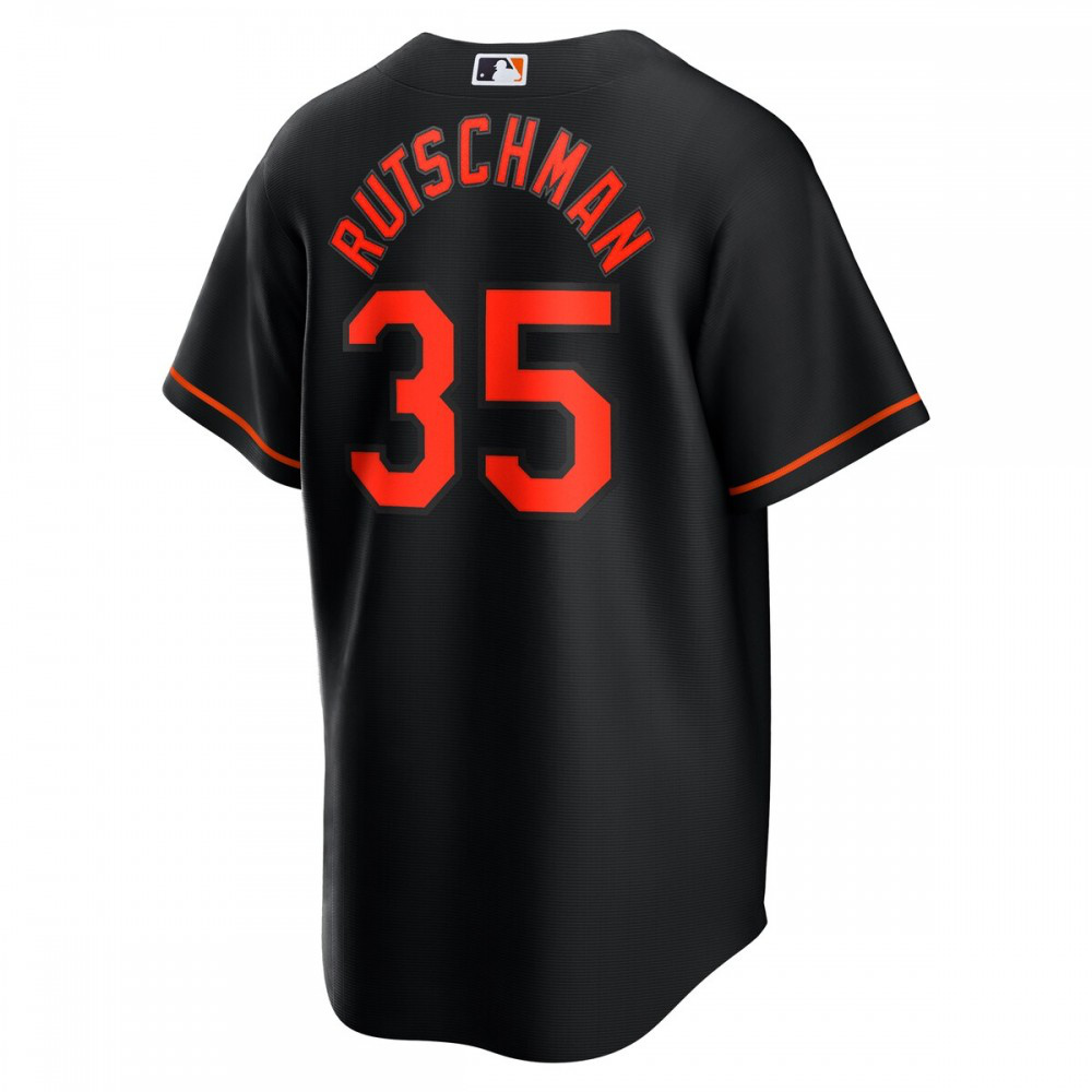 Adley Rutschman Baltimore Orioles Alternate Replica Player Jersey - Black-Pro Kit Vault | Brand New 26/27 Sports Jerseys