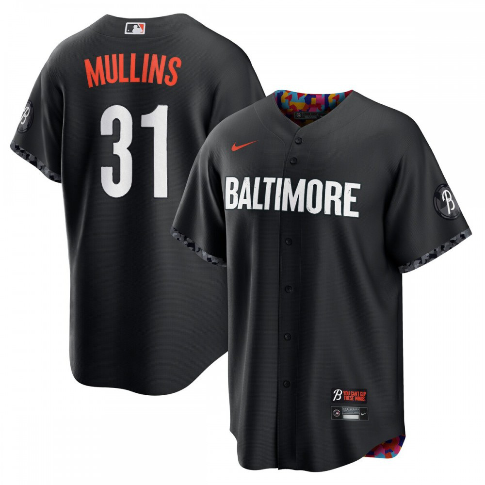 Cedric Mullins Baltimore Orioles 2023 City Connect Replica Player Jersey - Black-Pro Kit Vault | Brand New 26/27 Sports Jerseys