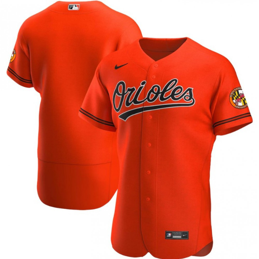 Men's Baltimore Orioles Orange Alternate Authentic Team Jersey-Pro Kit Vault | Brand New 26/27 Sports Jerseys