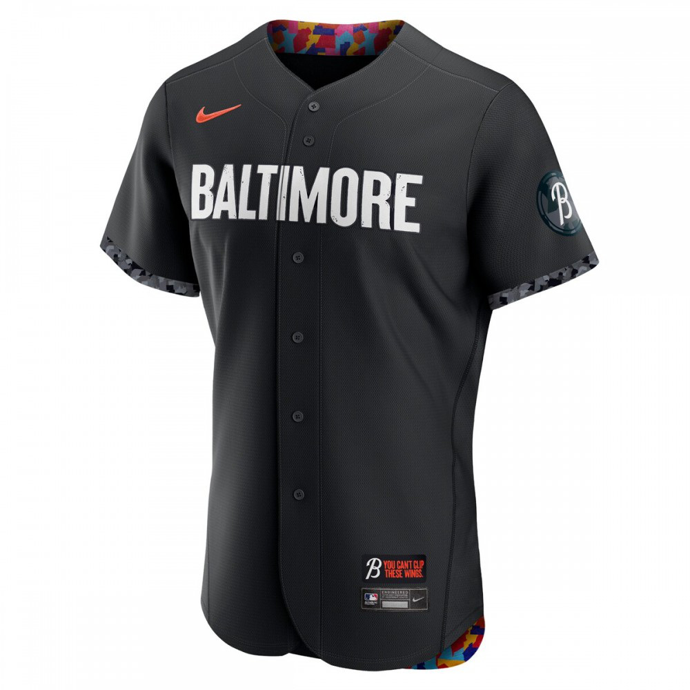 Cedric Mullins Baltimore Orioles 2023 City Connect Authentic Player Jersey - Black-Pro Kit Vault | Brand New 26/27 Sports Jerseys