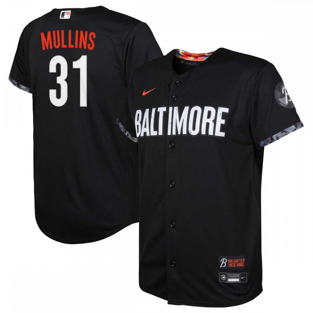 Cedric Mullins Baltimore Orioles Youth 2023 City Connect Replica Player Jersey - Black-Pro Kit Vault | Brand New 26/27 Sports Jerseys