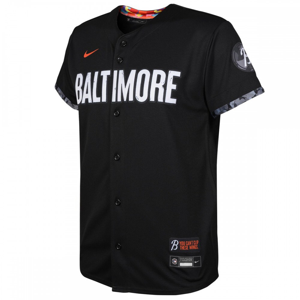 Cedric Mullins Baltimore Orioles Youth 2023 City Connect Replica Player Jersey - Black-Pro Kit Vault | Brand New 26/27 Sports Jerseys