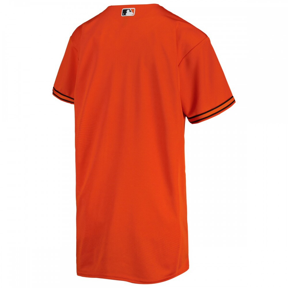 Baltimore Orioles Youth Alternate Replica Team Jersey - Orange-Pro Kit Vault | Brand New 26/27 Sports Jerseys