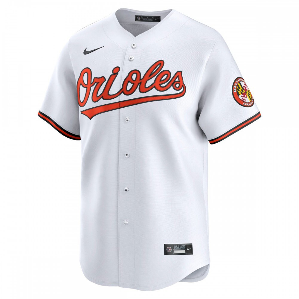 Baltimore Orioles Home Limited Jersey - White-Pro Kit Vault | Brand New 26/27 Sports Jerseys