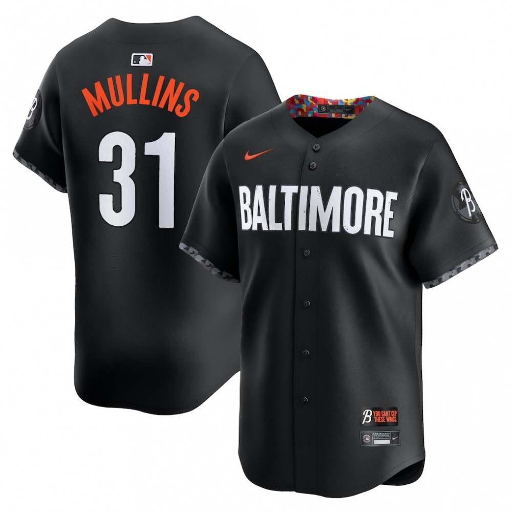 Cedric Mullins Baltimore Orioles City Connect Limited Player Jersey - Black-Pro Kit Vault | Brand New 26/27 Sports Jerseys