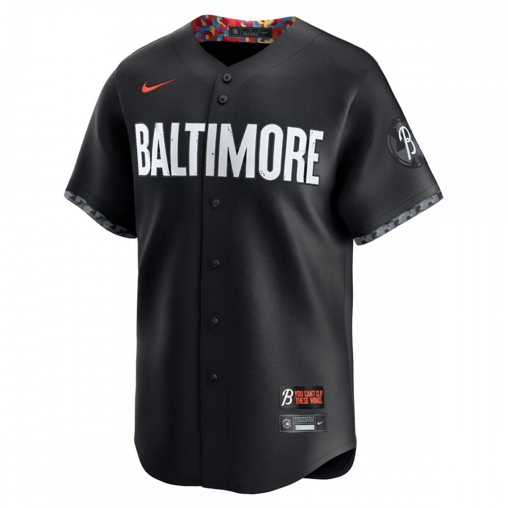 Cal Ripken Jr. Baltimore Orioles City Connect Limited Jersey - Black-Pro Kit Vault | Brand New 26/27 Sports Jerseys
