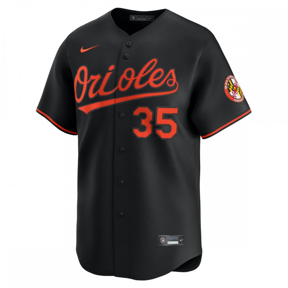 Adley Rutschman Baltimore Orioles Alternate Limited Player Jersey - Black-Pro Kit Vault | Brand New 26/27 Sports Jerseys