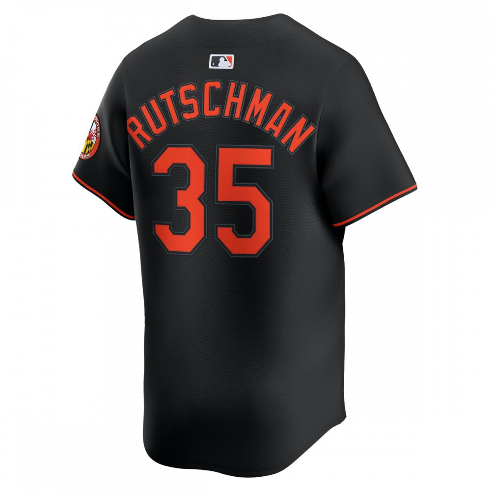 Adley Rutschman Baltimore Orioles Alternate Limited Player Jersey - Black-Pro Kit Vault | Brand New 26/27 Sports Jerseys