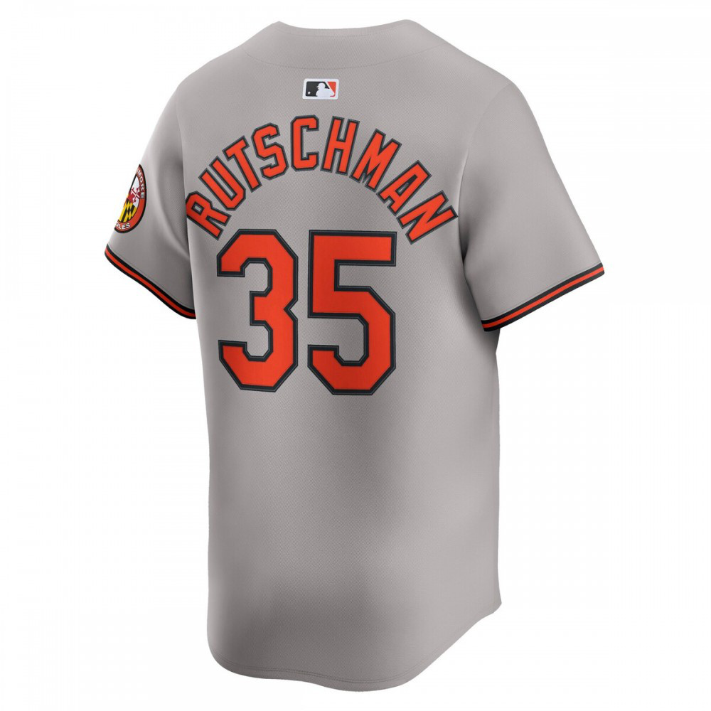 Adley Rutschman Baltimore Orioles Road Limited Player Jersey - Gray-Pro Kit Vault | Brand New 26/27 Sports Jerseys