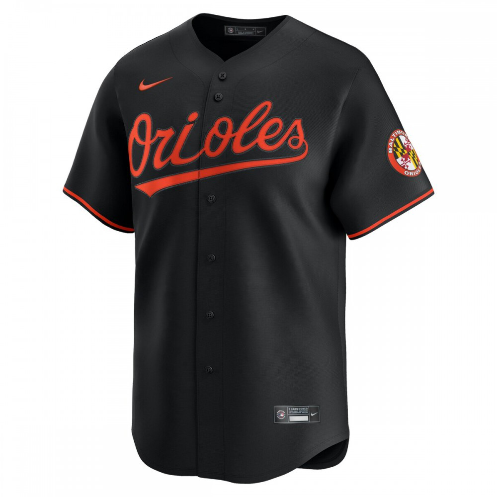 Baltimore Orioles Limited Alternate Blank Replica Jersey - Black-Pro Kit Vault | Brand New 26/27 Sports Jerseys