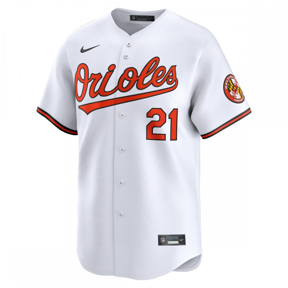 Austin Hays Baltimore Orioles Home Limited Player Jersey - White-Pro Kit Vault | Brand New 26/27 Sports Jerseys