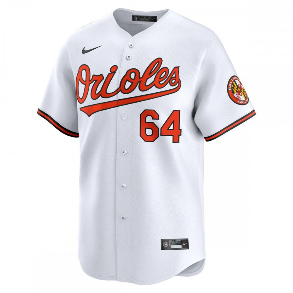 Dean Kremer Baltimore Orioles Home Limited Player Jersey - White-Pro Kit Vault | Brand New 26/27 Sports Jerseys