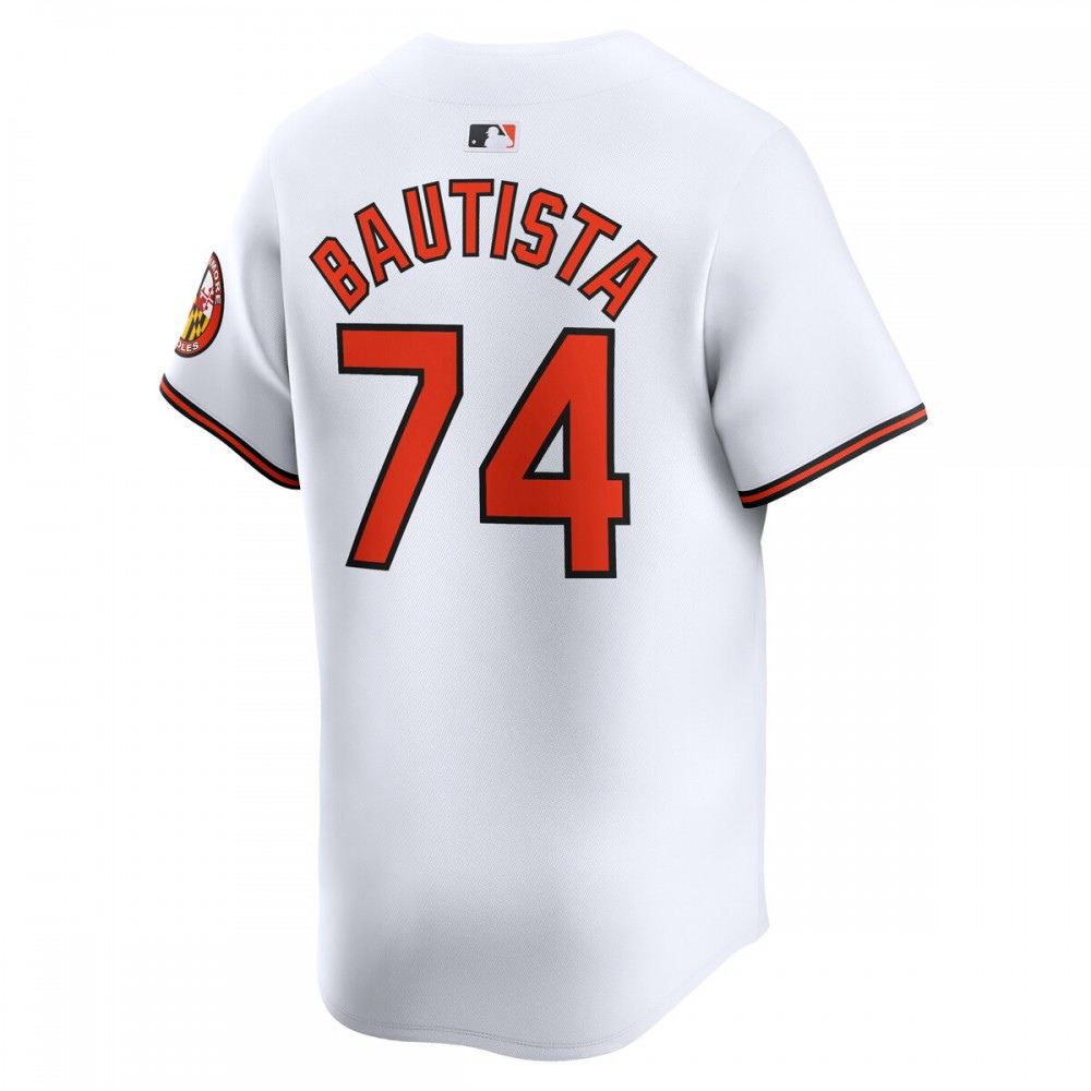 Felix Bautista Baltimore Orioles Home Limited Player Jersey - White-Pro Kit Vault | Brand New 26/27 Sports Jerseys