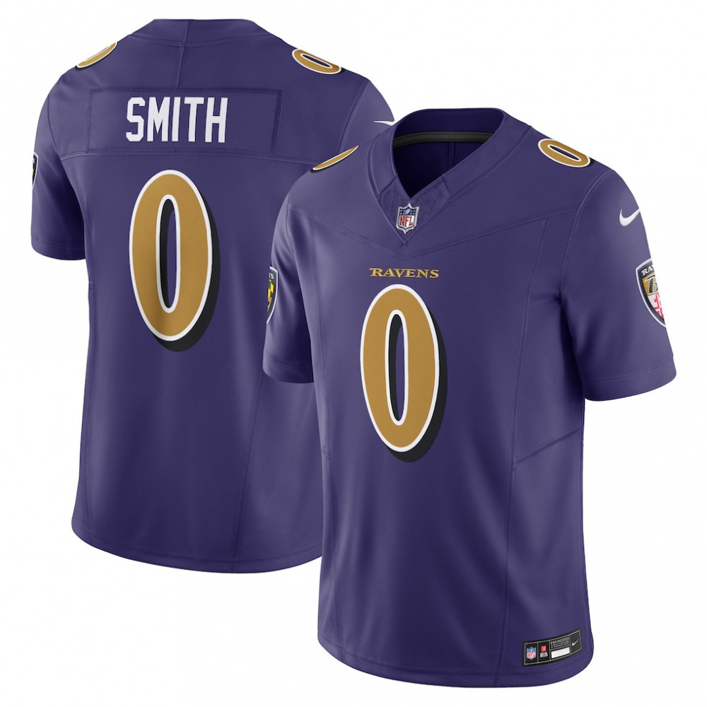 Roquan Smith Baltimore Ravens Alternate 2 Vapor F.U.S.E. Limited Jersey - Purple-Pro Kit Vault | Brand New 26/27 Sports Jerseys