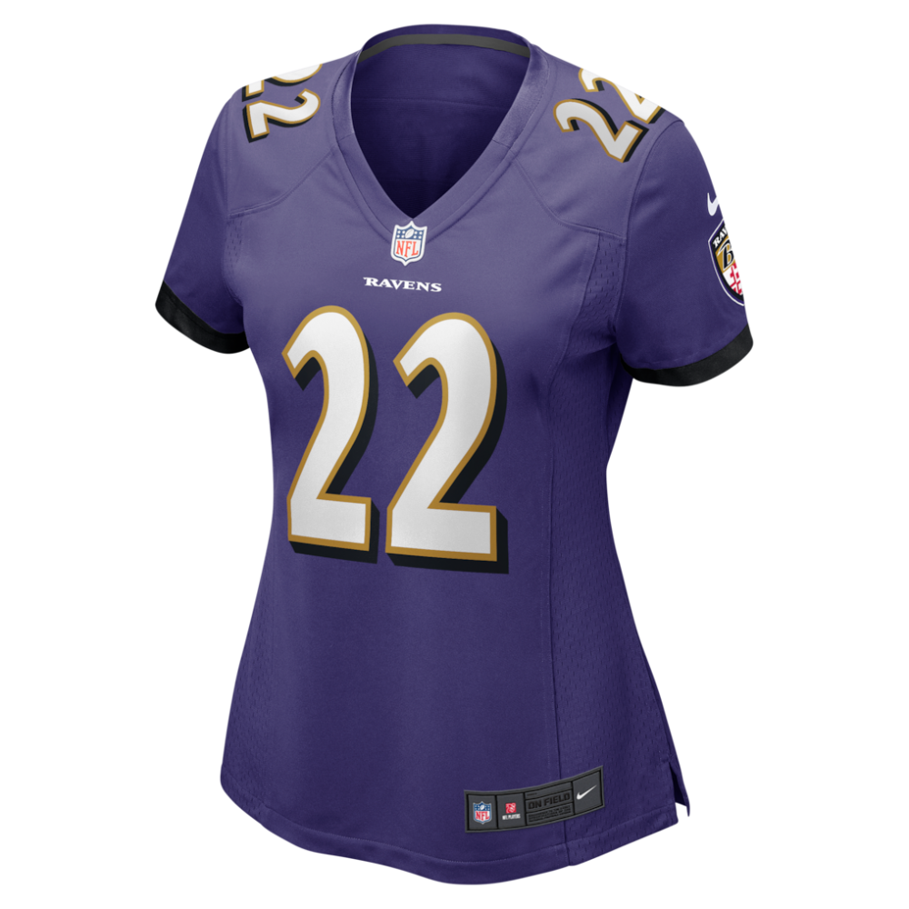 Derrick Henry Baltimore Ravens Women's Game Player Jersey - Purple-Pro Kit Vault | Brand New 26/27 Sports Jerseys