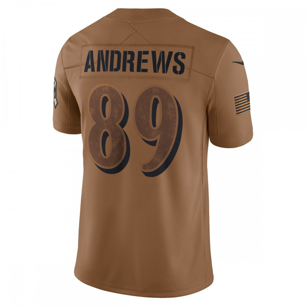 Mark Andrews Baltimore Ravens 2023 Salute To Service Limited Jersey - Brown-Pro Kit Vault | Brand New 26/27 Sports Jerseys