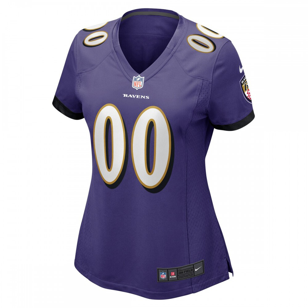 Baltimore Ravens Women's Custom Game Jersey - Purple-Pro Kit Vault | Brand New 26/27 Sports Jerseys