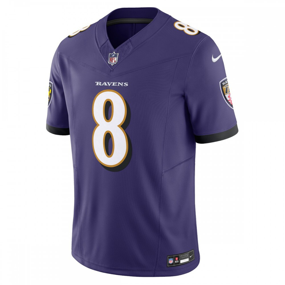 Lamar Jackson Baltimore Ravens Vapor F.U.S.E. Limited Jersey - Purple-Pro Kit Vault | Brand New 26/27 Sports Jerseys