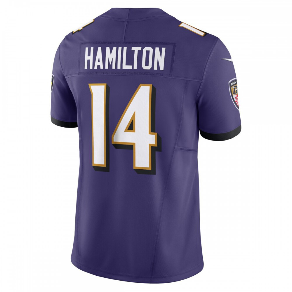 Kyle Hamilton Baltimore Ravens Vapor F.U.S.E. Limited Jersey - Purple-Pro Kit Vault | Brand New 26/27 Sports Jerseys
