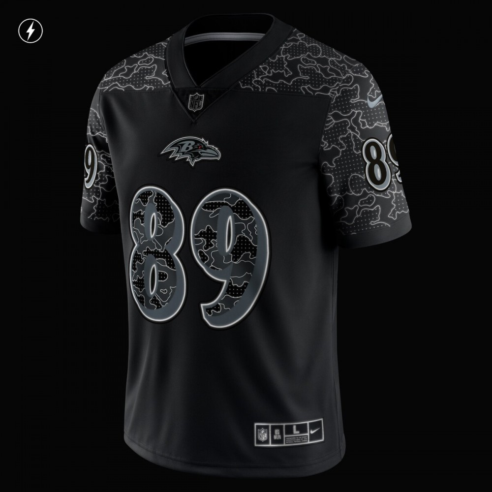 Mark Andrews Baltimore Ravens RFLCTV Limited Jersey - Black-Pro Kit Vault | Brand New 26/27 Sports Jerseys