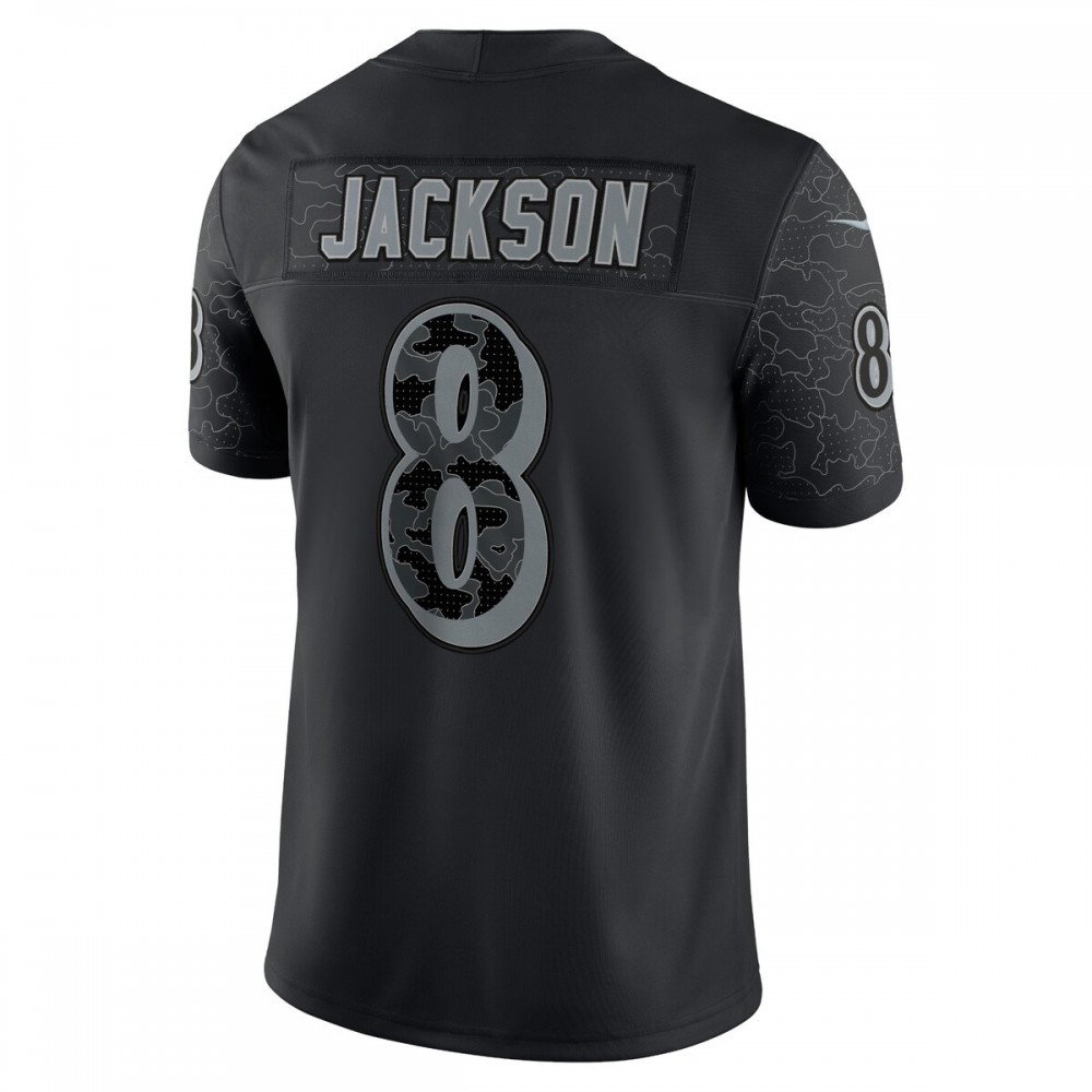 Lamar Jackson Baltimore Ravens RFLCTV Limited Jersey - Black-Pro Kit Vault | Brand New 26/27 Sports Jerseys