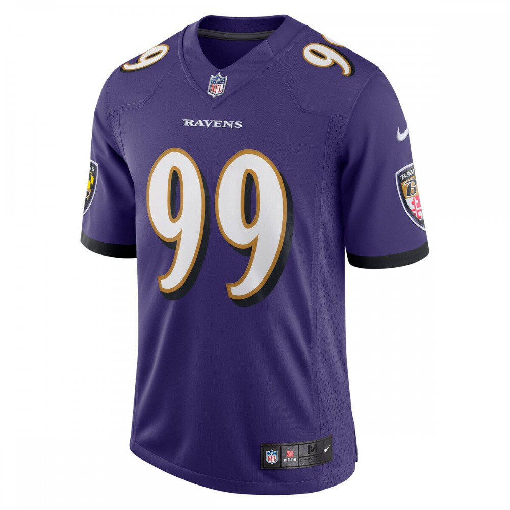 Odafe Oweh Baltimore Ravens Vapor Limited Jersey - Purple-Pro Kit Vault | Brand New 26/27 Sports Jerseys