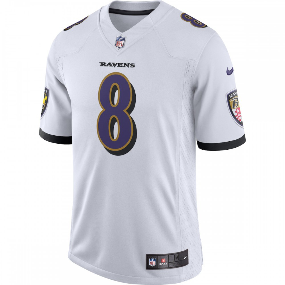 Lamar Jackson Baltimore Ravens Vapor Limited Jersey - White-Pro Kit Vault | Brand New 26/27 Sports Jerseys