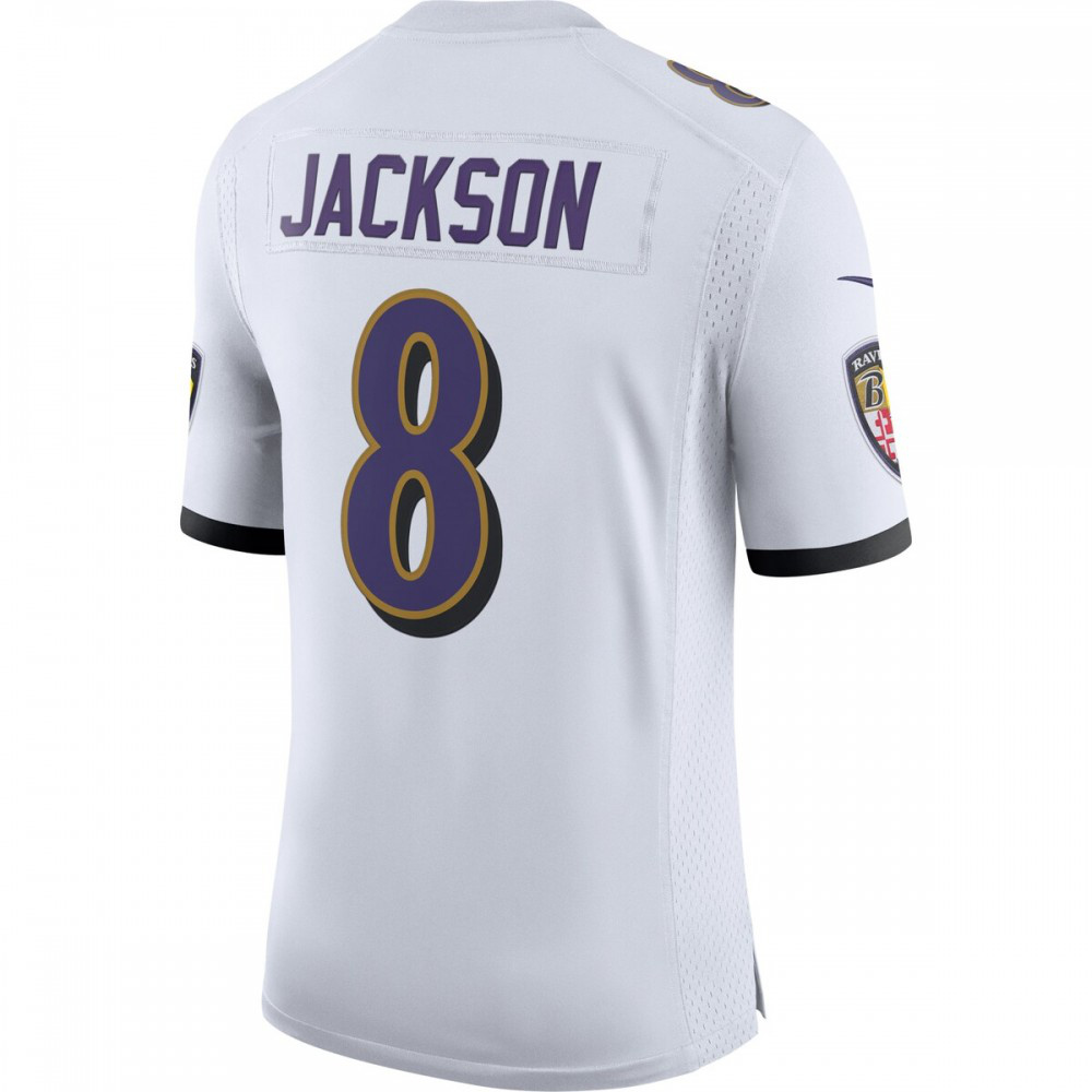 Lamar Jackson Baltimore Ravens Vapor Limited Jersey - White-Pro Kit Vault | Brand New 26/27 Sports Jerseys