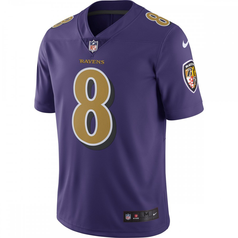 Lamar Jackson Baltimore Ravens Color Rush Vapor Limited Jersey - Purple-Pro Kit Vault | Brand New 26/27 Sports Jerseys