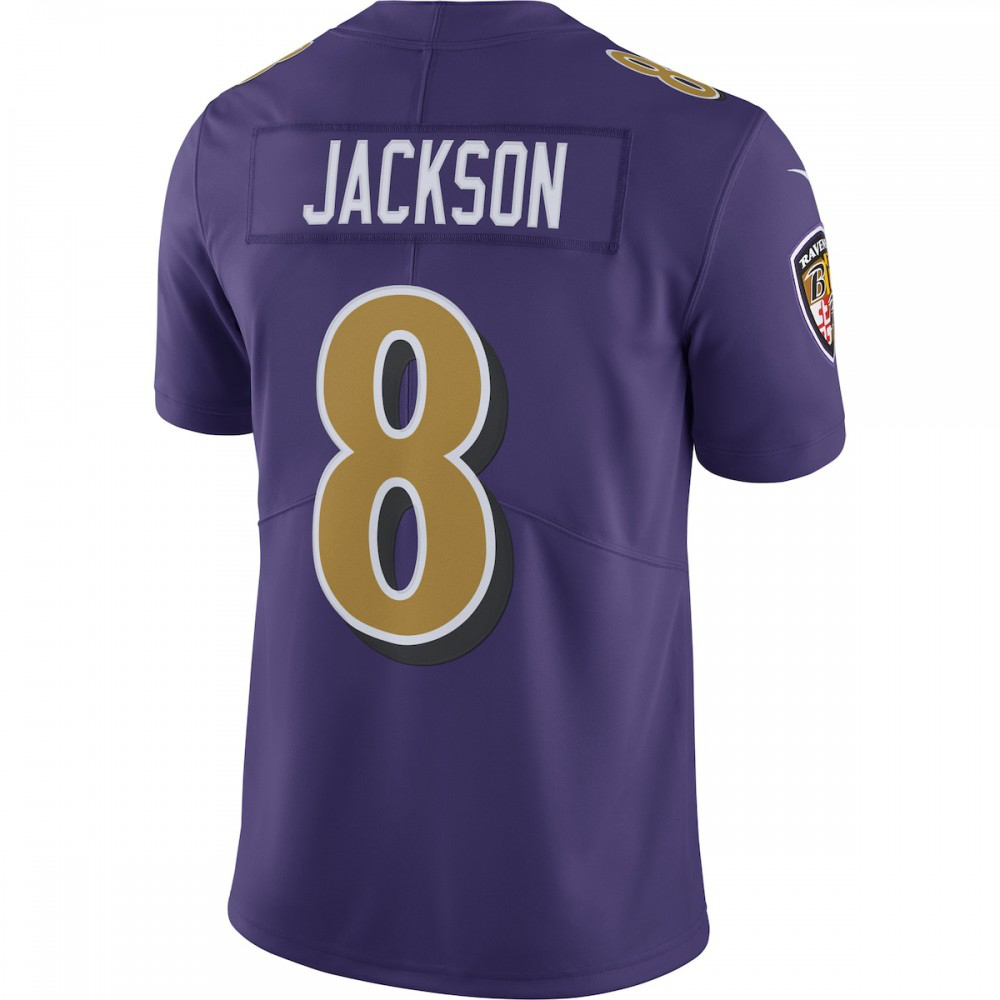 Lamar Jackson Baltimore Ravens Color Rush Vapor Limited Jersey - Purple-Pro Kit Vault | Brand New 26/27 Sports Jerseys
