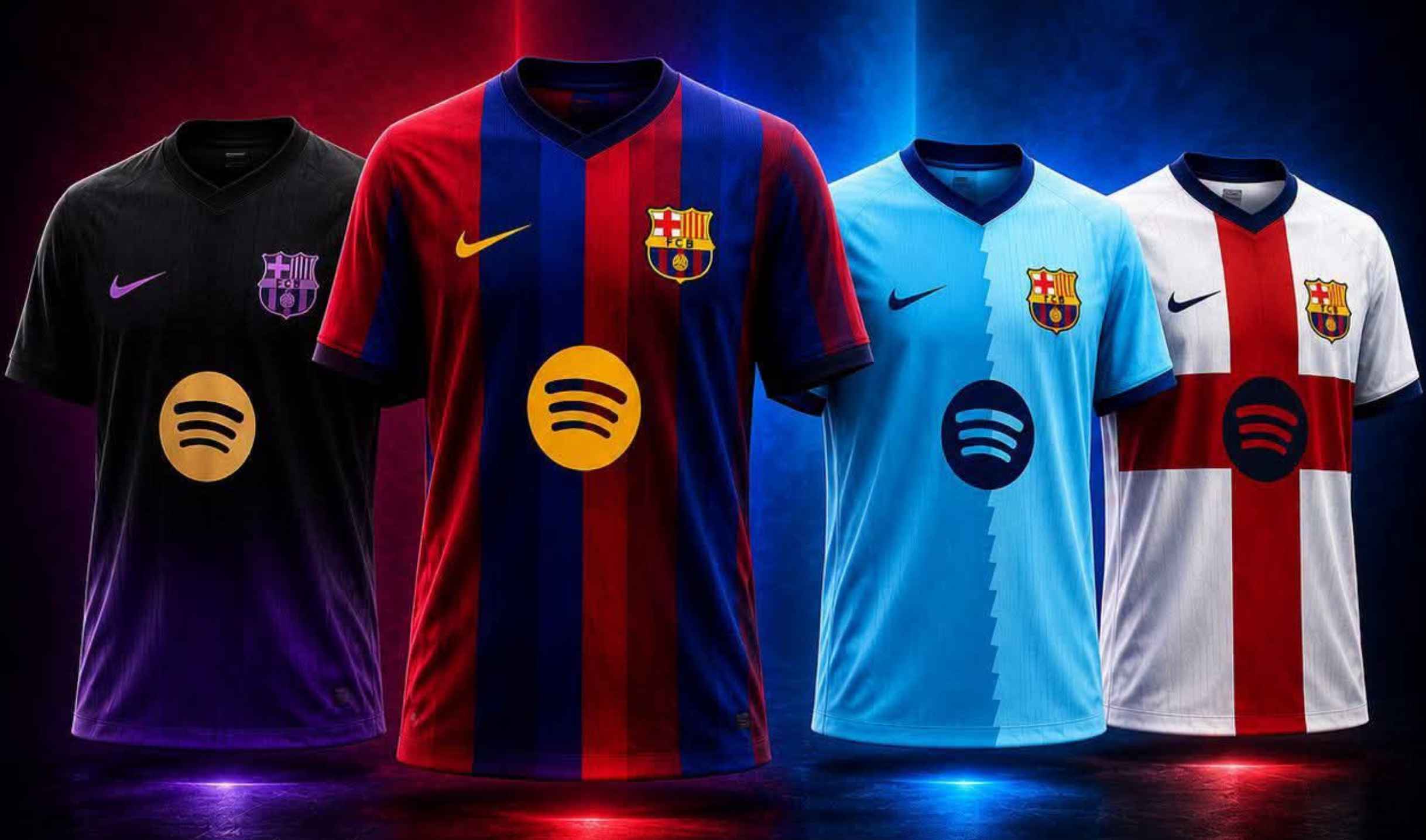 FC Barcelona 2026/27 home & away kit