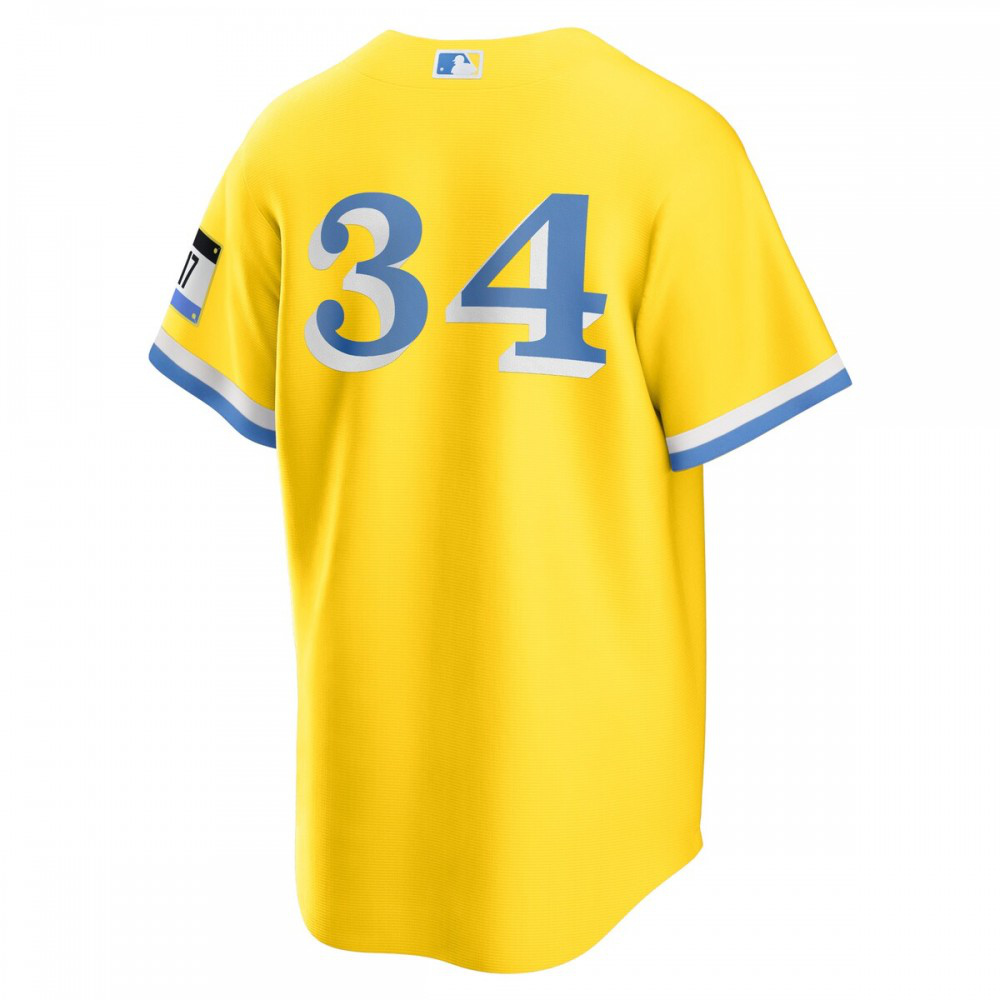 David Ortiz Boston Red Sox Retired Player City Connect Replica Jersey - Gold-Pro Kit Vault | Brand New 26/27 Sports Jerseys