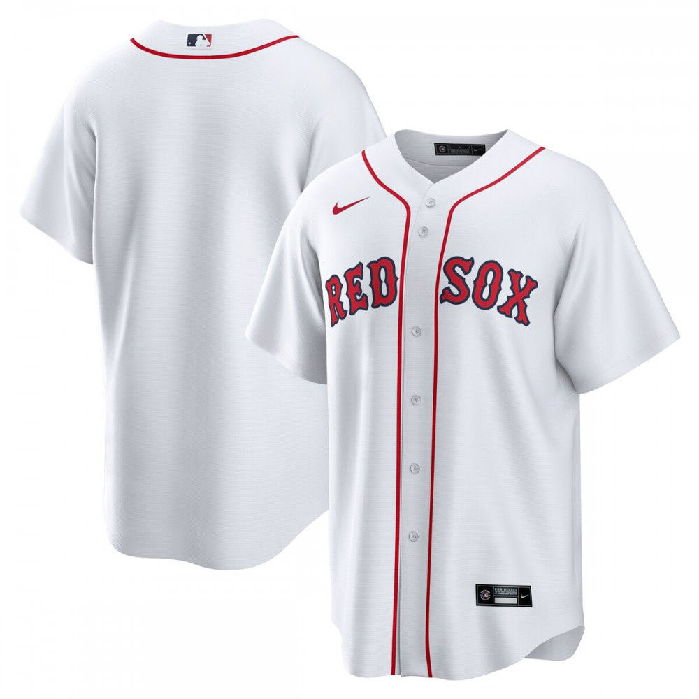 Boston Red Sox Home Blank Replica Jersey - White-Pro Kit Vault | Brand New 26/27 Sports Jerseys