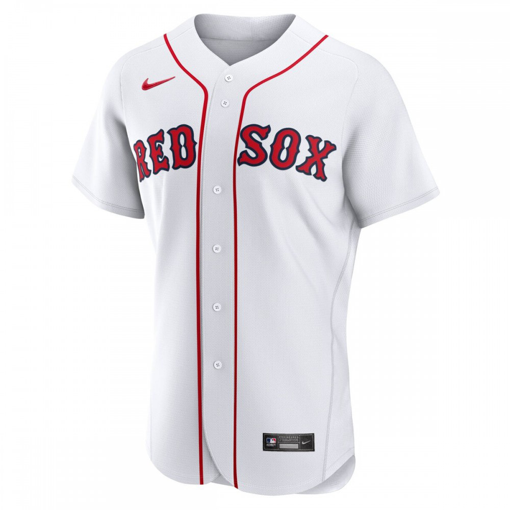 Boston Red Sox Home Authentic Team Jersey - White-Pro Kit Vault | Brand New 26/27 Sports Jerseys