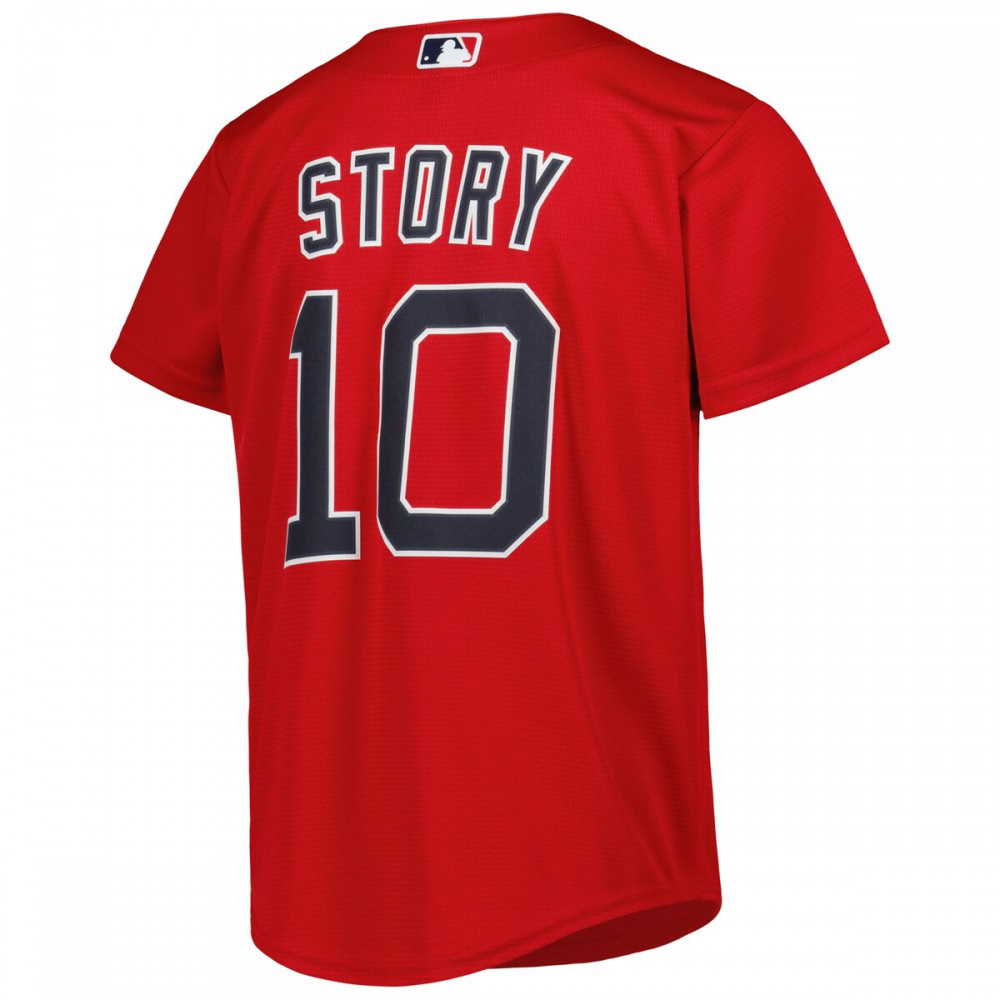 Trevor Story Boston Red Sox Youth Alternate Replica Player Jersey - Red-Pro Kit Vault | Brand New 26/27 Sports Jerseys