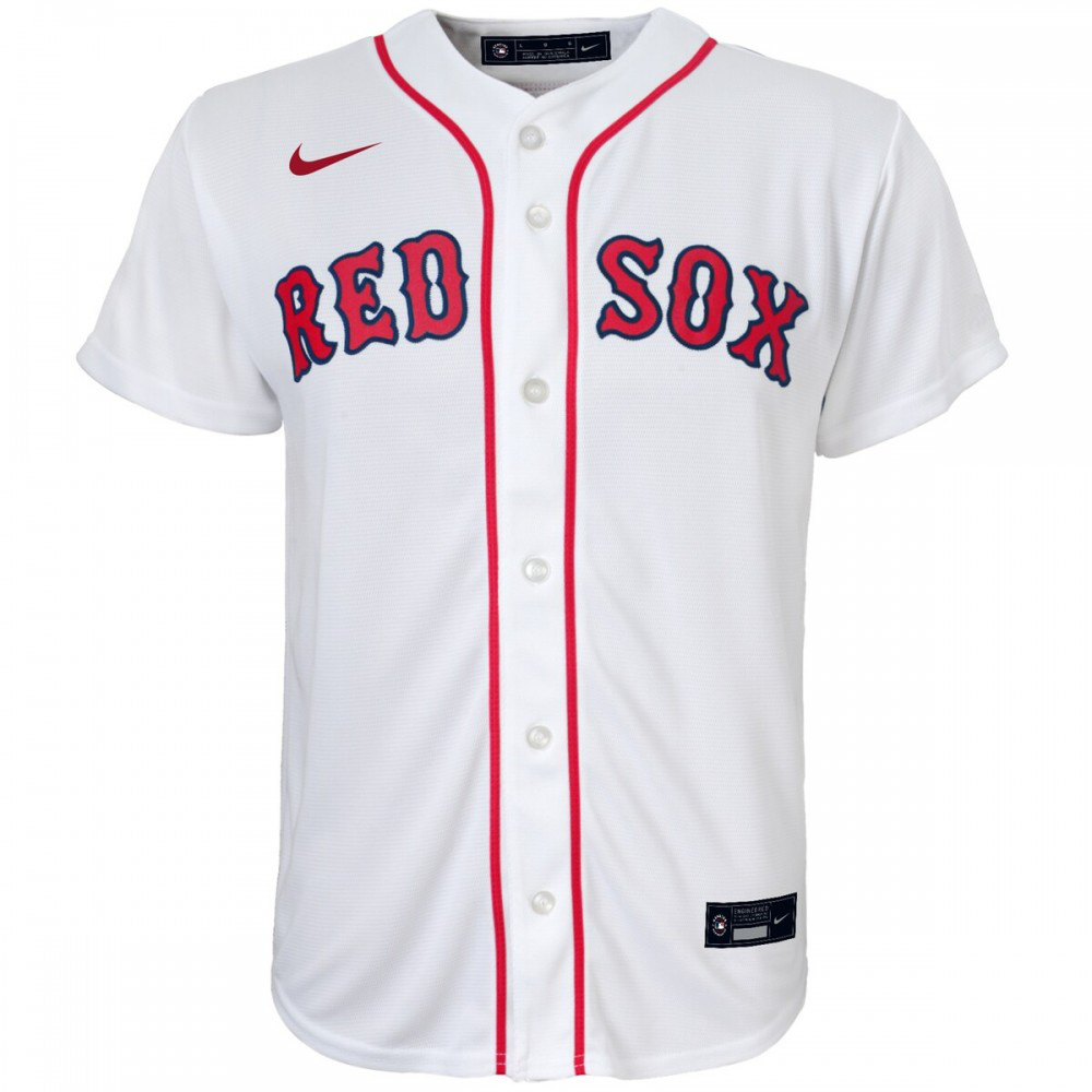 David Ortiz Boston Red Sox Youth Replica Player Jersey - White-Pro Kit Vault | Brand New 26/27 Sports Jerseys