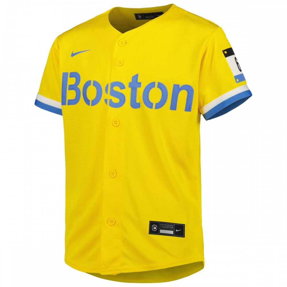 David Ortiz Boston Red Sox Youth City Connect Replica Player Jersey - Gold-Pro Kit Vault | Brand New 26/27 Sports Jerseys