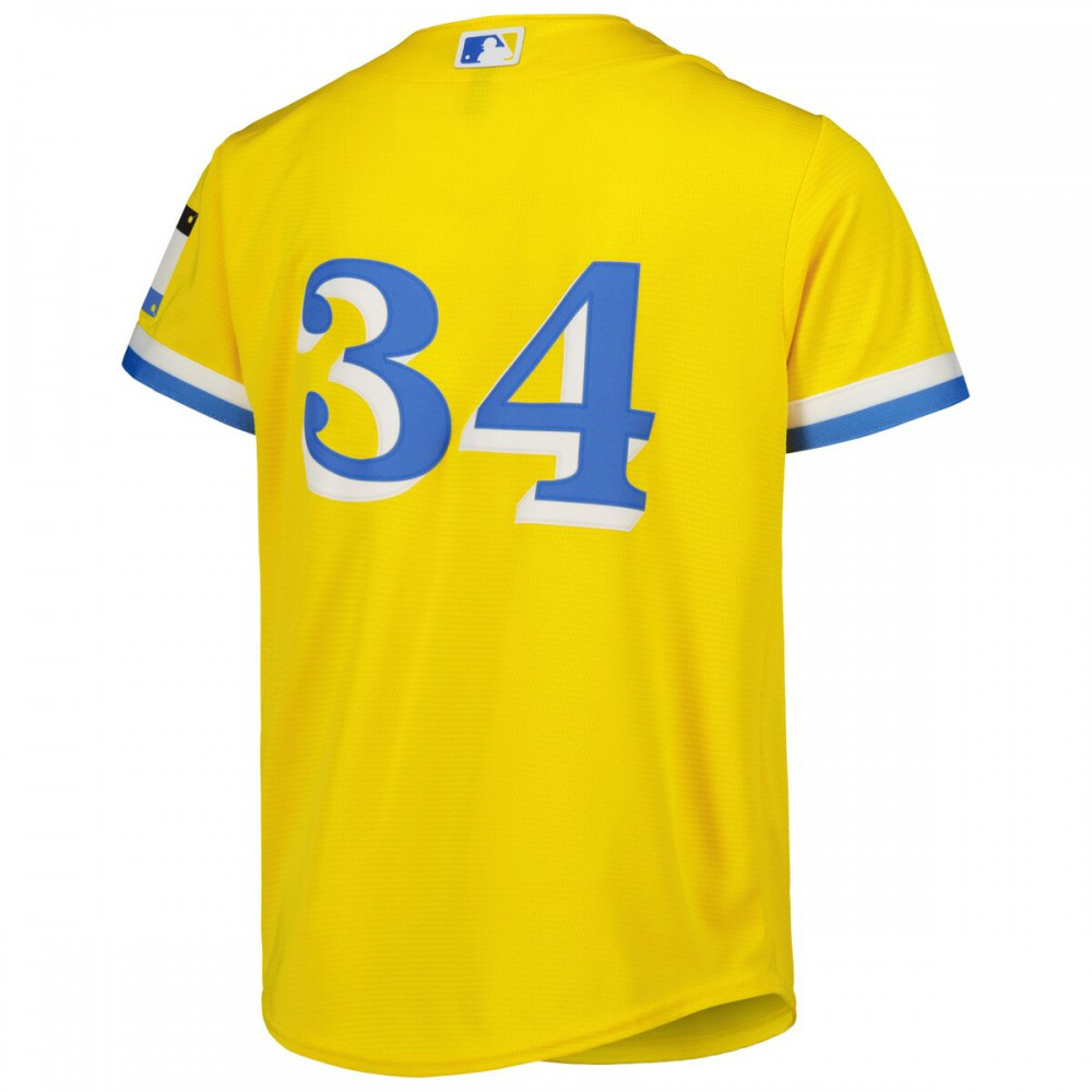 David Ortiz Boston Red Sox Youth City Connect Replica Player Jersey - Gold-Pro Kit Vault | Brand New 26/27 Sports Jerseys