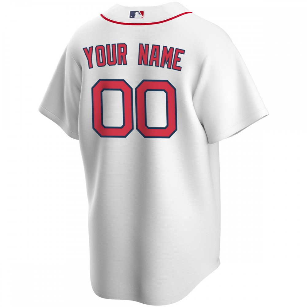 Boston Red Sox Youth Home Replica Custom Jersey - White-Pro Kit Vault | Brand New 26/27 Sports Jerseys