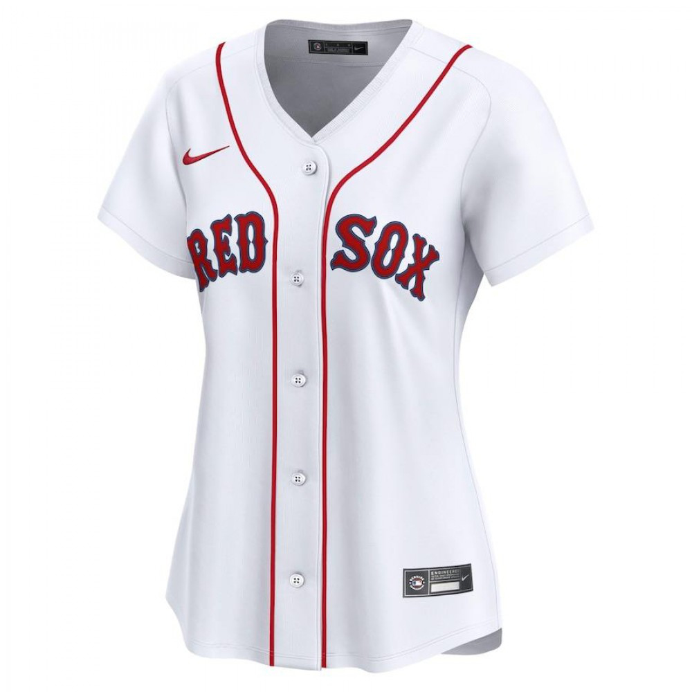 Boston Red Sox Women's Home Limited Custom Jersey - White-Pro Kit Vault | Brand New 26/27 Sports Jerseys