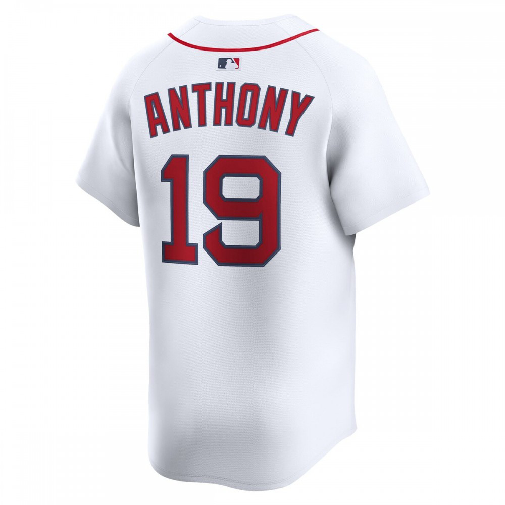 Roman Anthony Boston Red Sox Home Limited Player Jersey - White-Pro Kit Vault | Brand New 26/27 Sports Jerseys